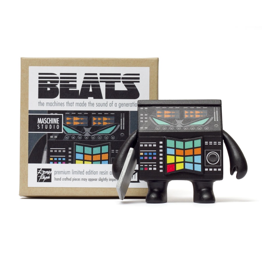 Beats-Series-Maschine-Studio-Patrick-Wong-Resin-Toy-Black